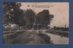 CP SAINT AMAND MONTROND - CHER - LE CANAL AUX FROMENTAUX - ECRITE EN 1919 - PLIURE CENTRALE - Saint-Amand-Montrond