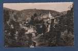 CP BOURG ARGENTAL - LOIRE - ARGENTAL ET LE VIEUX CHATEAU - CIRCULEE EN 1958 - COMBIER - Bourg Argental