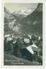 Schweiz/Suisse: S/w-AK Grindelwald Mit Fiescherhorn 1926, 2 Scans - Grindelwald