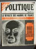 POLITIQUE HEBDO N°3  NOVEMBRE 1971   30 Pages MAO SANS STATUE - AVEC LES PAYSANS DU LARZAC - Politique