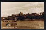 Judges Real Photo Postcard Windsor Castle From River Thames Berkshire - Ref 218 - Windsor Castle
