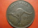 2564  AUSTRALIA ONE PENNY   CANGURO KANGOO ANIMAL    AÑO / YEAR  1939   XF++ - Penny