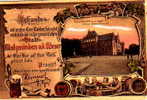 HOLZMINDENa.d.Weser Herzog L- Baugerwerkschule - Used 1909 To FRANCE - - Deutschland - Holzminden