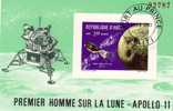Apollo 11 Umkreist Den Mond Haiti Block 42 O 3€ USA-Raumfahrt 1.Mondlandung 1969 Bloque Hojas M/s Space Sheet Bf America - Amérique Du Sud
