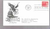 FDC United States Air Mail Plane Over Capitol 8 Cent - 1962 Scott # C64 - 1961-1970