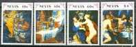 Nevis - 1991 - Tableaux - Paintings - Rubens - Neufs - Rubens