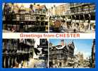 GREETINGS From CHESTER. (C.P.M - Multi-Vues) - Chester