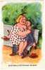 CPsm Humour, Femme, Thème Obésité, Poitrine - Contemporain (à Partir De 1950)