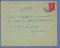 528 Op Brief  Met Naamstempel (Griffe) LE TOUQUET (VK) - 1936-1957 Offener Kragen