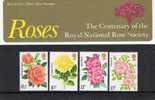 Grande-Bretagne 1976 N° 711 / 714 Fleurs Roses NEUF** Livré Dans Un Présentoir - Rosas