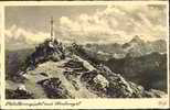 Nebelhorngipfel - Hochvogel - Zugspitze