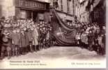 87 --- Ostensions Du Dorat 1925 --- Presentation Du Drapeau Devant Les Maisons -- ( Edit Surenaud ) - Le Dorat