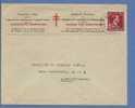 832 Op Brief OEUVRE NATIONALE BELGE DE DEFENSE CONTRE LA TUBERCULOSE / Kliniek Van NEERYSSCHE (VK) - 1936-1957 Collar Abierto