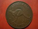 2752 AUSTRALIA  ONE PENNY   GEORGE V   CANGOO CANGURO ANIMAL  AÑO / YEAR  1939   XF - Penny