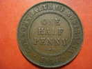 2770 AUSTRALIA   HALF  PENNY   GEORGE V       AÑO / YEAR  1914   VF - Penny