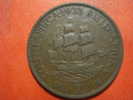 2776 SUID AFRICA 1   PENNY   GEORGE V    SHIP BARCO   AÑO / YEAR  1933    VF- - South Africa