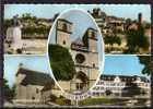 46 GOURDON Multivue, Monument Aux Morts, Eglise, Vue Générale, Hopital, Ed Artaud, CPSM 10x15, 1967 - Gourdon