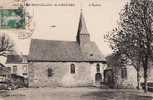 Carte 1905 St Léonard - L'église Et Place - Saint Leonard Des Bois