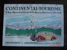 LIVRET PUBLICITAIRE AVEC CALENDRIER 1951 : CONTINENTAL TOURISME - A4 - Autres & Non Classés