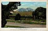 ETATS UNIS The Snow Angel Of Mt Shavano One Of The Wonders Of Colorado Cpa Couleur - Andere & Zonder Classificatie