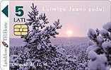 LATVIA CHRISTMAS WIEV-Calendar 1997years (5LATI) - Lettonie