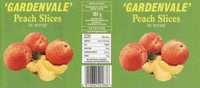 Gardenvale Peach Slices (Pesche) - NUOVA ** - Fruits Et Légumes