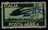 ITALY   Scott #  C 109   F-VF USED - Airmail