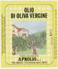 Aprolio Olio Di Oliva Vergine / Olive Oil -  ** (best Before End 1992) - Frutta E Verdura