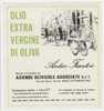 Antico Frantoio Olio Extra Vergine Di Oliva / Olive Oil -  ** (best Before End 1989) - Fruits & Vegetables