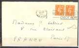 Lettre Ordinaire - Devon  Grande Bretagne - Paire 212 George VI - Covers & Documents