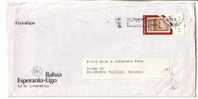 GOOD Postal Cover LUXEMBOURG To ESTONIA 1991 - Nice Stamped - Lettres & Documents