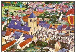 ELLEZELLES-village élu Du Folklore-illustrateur Vandewattyne- - Ellezelles