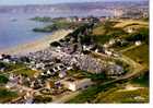 ERQUY -  Vue Générale Aérienne Du CAROUAL Et Vue Sur Le Port - Erquy