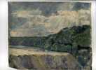 - PAYSAGE  .  HUILE  SUR TOILE  DE GAETAN DUMAS . MARSEILLE 1879 -BORDEAUX 1950 - Oelbilder