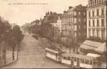 CPA Le Havre Le Boulevard De Stasbourg Tramway - Cap De La Hève