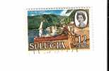 ST. Lucia - Fishing Boats Scott # 189 - St.Lucia (1979-...)