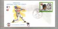 FDC Grenada - Jose Cruz - Astros 1988 - Béisbol