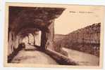 CARTE VALLON TUNNELS DE RUOMS AVEC ANCIENNE AUTO OLDTIMER - Vallon Pont D'Arc