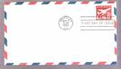 FDC United States AirMail - 8 Cent Jet Airliner - Stamped Envelop - Scott # UC36 - 1961-1970