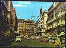 AK WIEN, Graben Mit Pestsäule VW-Käfer, VW_BUS Alten Omnibussen Und Oldtimern Belebt Juwelier Haldwein - Vienna Center