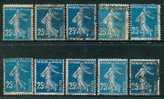 ● FRANCIA  -  III  Rep. - 1907  -  N.  140   Usati  -  Lotto  224 - Used Stamps