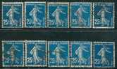 ● FRANCIA  -  III  Rep. - 1907  -  N.  140   Usati  -  Lotto  225 - Used Stamps