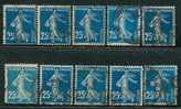 ● FRANCIA  -  III  Rep. - 1907  -  N.  140   Usati  -  Lotto  226 - Used Stamps