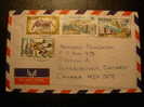 Air Mail Cover To Ontario Canada 4 Stamps - Nigeria (1961-...)