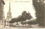 CPA De LUCON - La Flèche Et Place Bellecroix. - Lucon