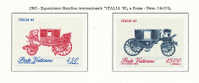 VATICANO 1985  ESPOSIZIONE FILATELICA INTERNAZIONALE "ITALIA´85" A ROMA. SERIE COMPLETA MNH** - Stage-Coaches