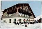 Cpsm 38 LES 2 ALPES Alpe De Venosc Hotel La Belle Etoile Et Sa Terrasse - Vénosc