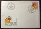 Suisse 1987, B537, Pro Juventute-Enfance-Enveloppe-FDC, O - Brieven En Documenten