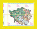 VATICANO 1986  CITTÀ DEL VATICANO PATRIMONIO MONDIALE. VEDUTA MOSAICO SERIE COMPLETA MNH** - UNESCO