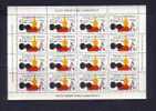 1984 NORTH CYPRUS VISIT OF THE GERMAN NURNBERG CHAMBER ORCHESTRA MINI SHEET MNH ** - Nuevos